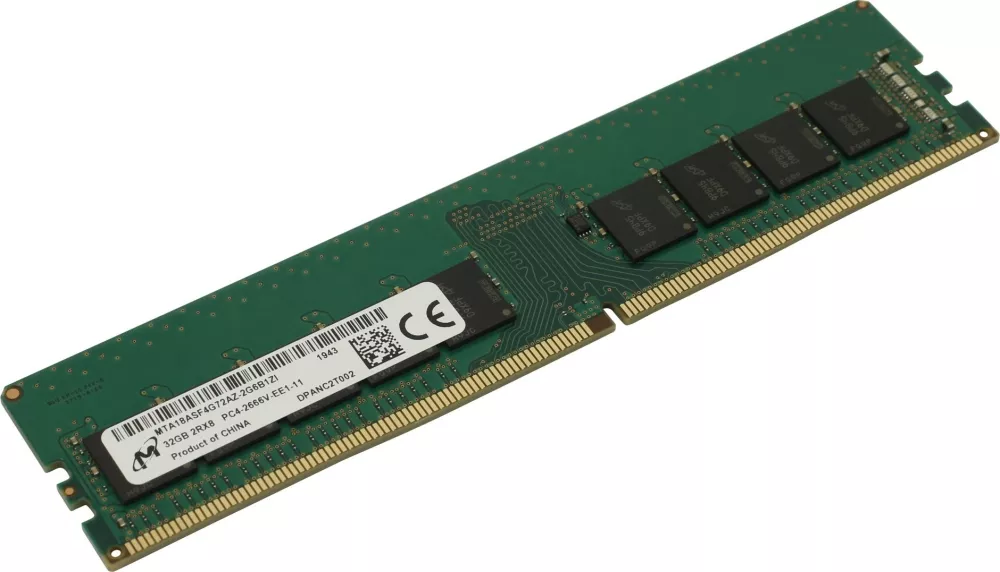 Модуль памяти Crucial 32GB DDR4 PC4-21300 MTA18ASF4G72AZ-2G6B1 фото