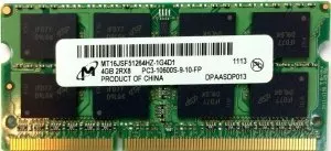 Модуль памяти Micron MT16JSF51264HZ-1G4D1 DDR3 PC3-10600 4Gb фото