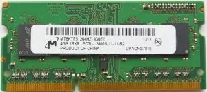 Модуль памяти Micron MT8KTF51264HZ-1G6E1 DDR3 PC3-12800 4Gb фото