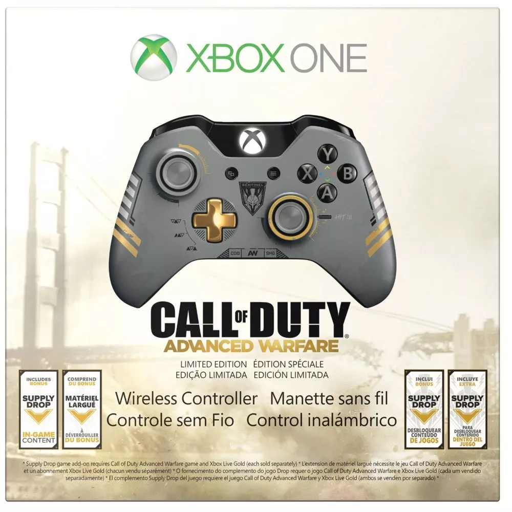 Геймпад Microsoft Xbox One LTD Call of Duty: Advanced Warfare Wireless  Controller купить недорого в Минске, цены – Shop.by