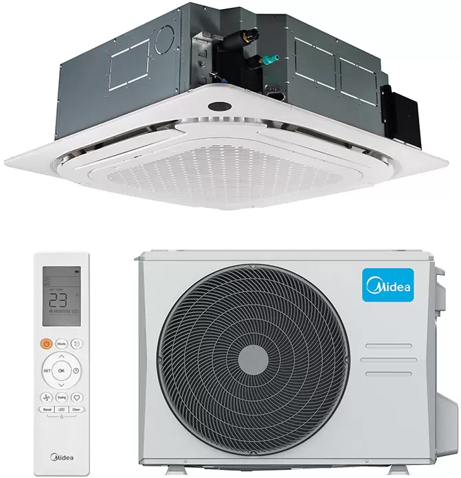 Midea MCD1-24HRFNX(GA)-B/ MOX430U-24HFN8-Q(GA)/ T-MBQ4-04AWD