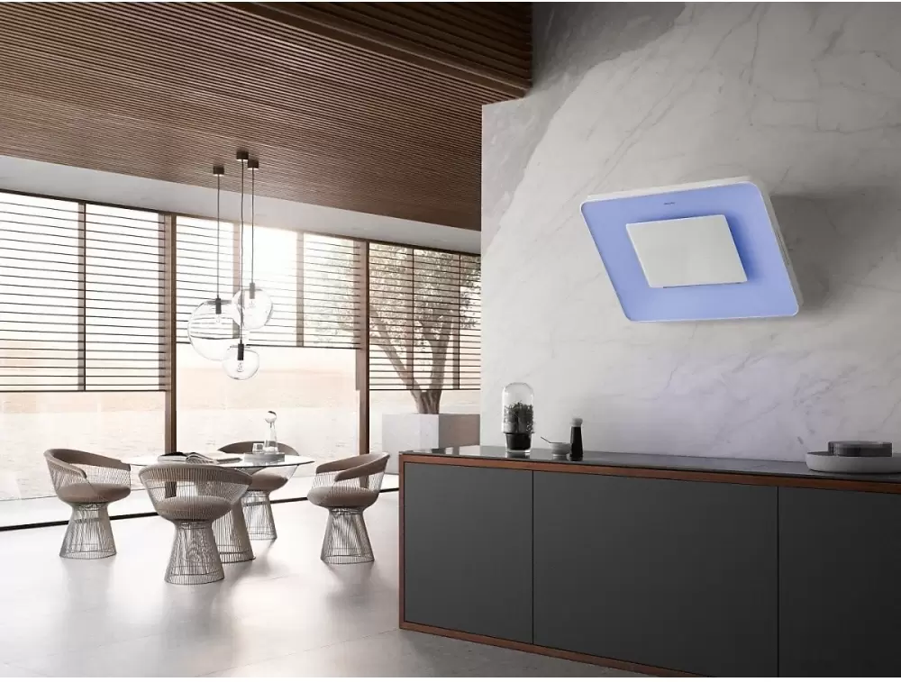 Кухонная вытяжка Miele DA 6999 W Pearl (бриллиантовый белый) фото