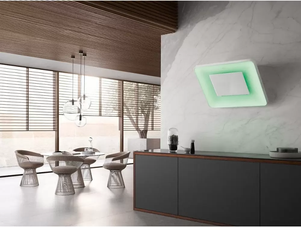 Кухонная вытяжка Miele DA 6999 W Pearl (бриллиантовый белый) фото