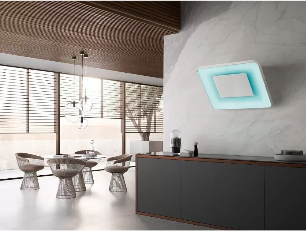 Кухонная вытяжка Miele DA 6999 W Pearl (бриллиантовый белый) фото