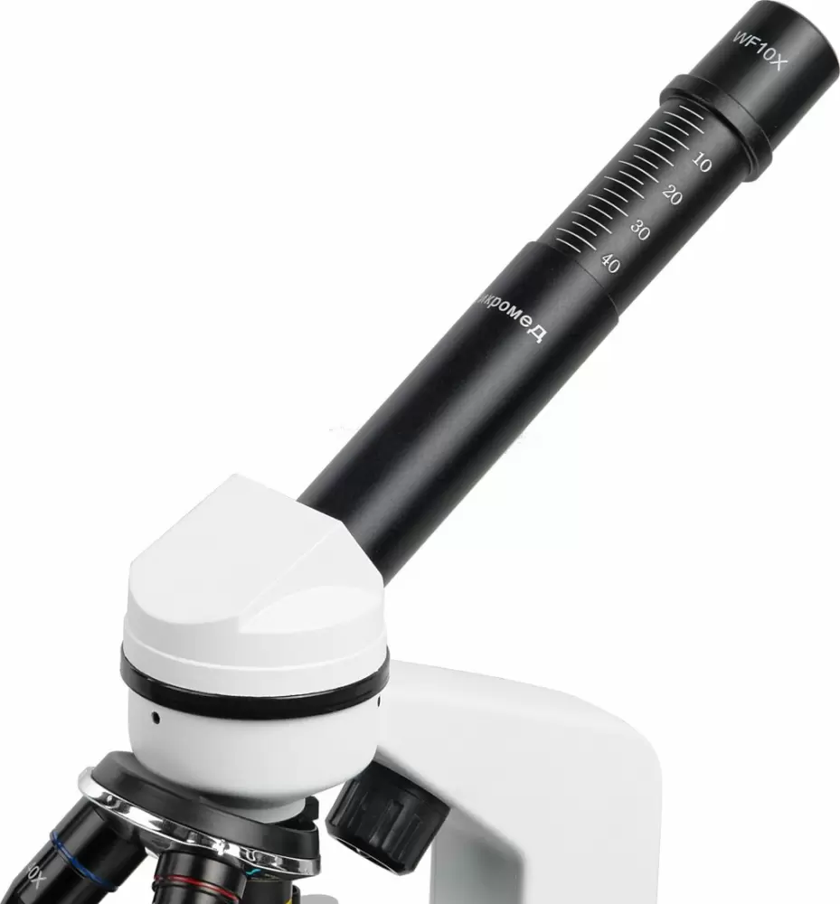 Детский микроскоп Микромед Эврика 40х-1600х (вар. 2) с видеоокуляром 30417 фото 4