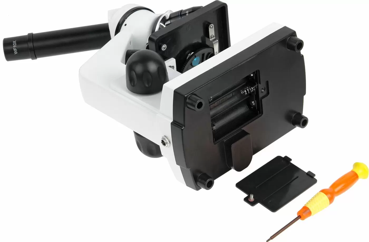 Детский микроскоп Микромед Эврика 40х-1600х (вар. 2) с видеоокуляром 30417 фото 5