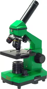 Микроскоп Микромед Эврика 40х-400х 25447 (лайм) фото