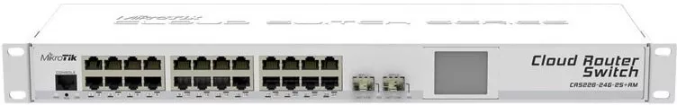 Коммутатор Mikrotik Cloud Router Switch CRS226-24G-2S+RM фото