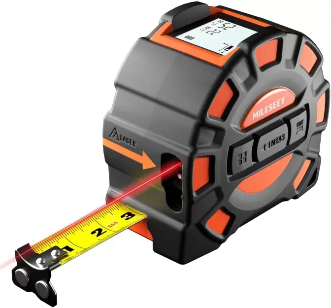 Mileseey DT11 Laser Tape Measurer 2-in-1