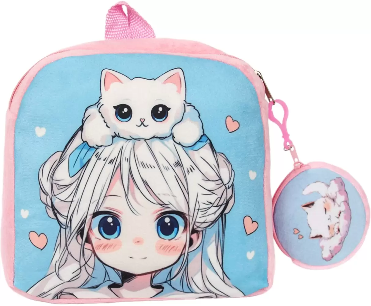 Milo Toys Девочка с котиком 10361249 (розовый)