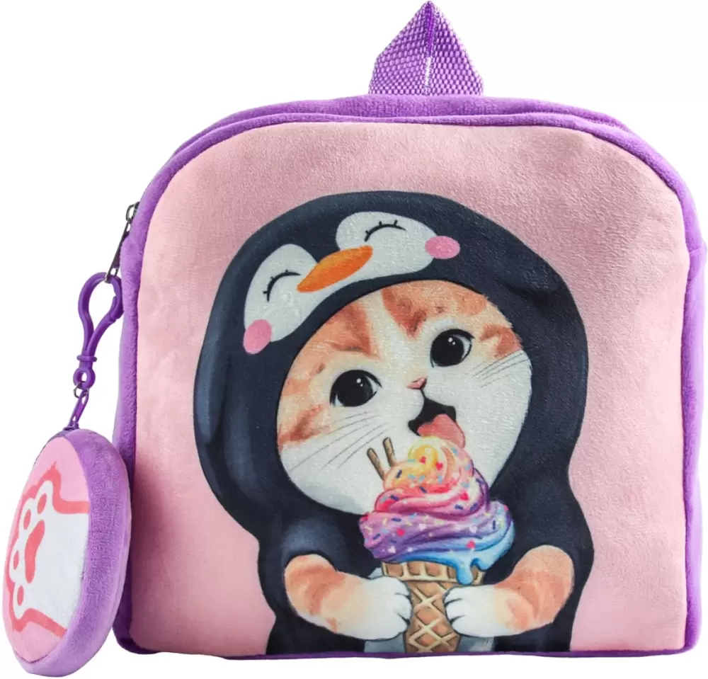 Milo Toys Котик с мороженкой 10361251 (сиреневый)