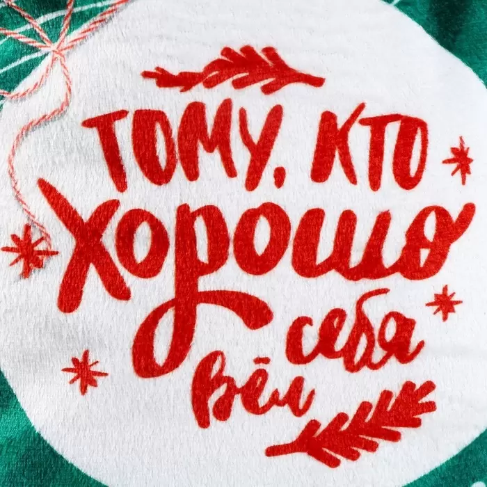 Мешок для обуви Milo Toys Тому, кто хорошо себя вел 9720695 фото