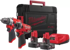 Набор аккумуляторного инструмента Milwaukee M12 FPP2A-602X фото