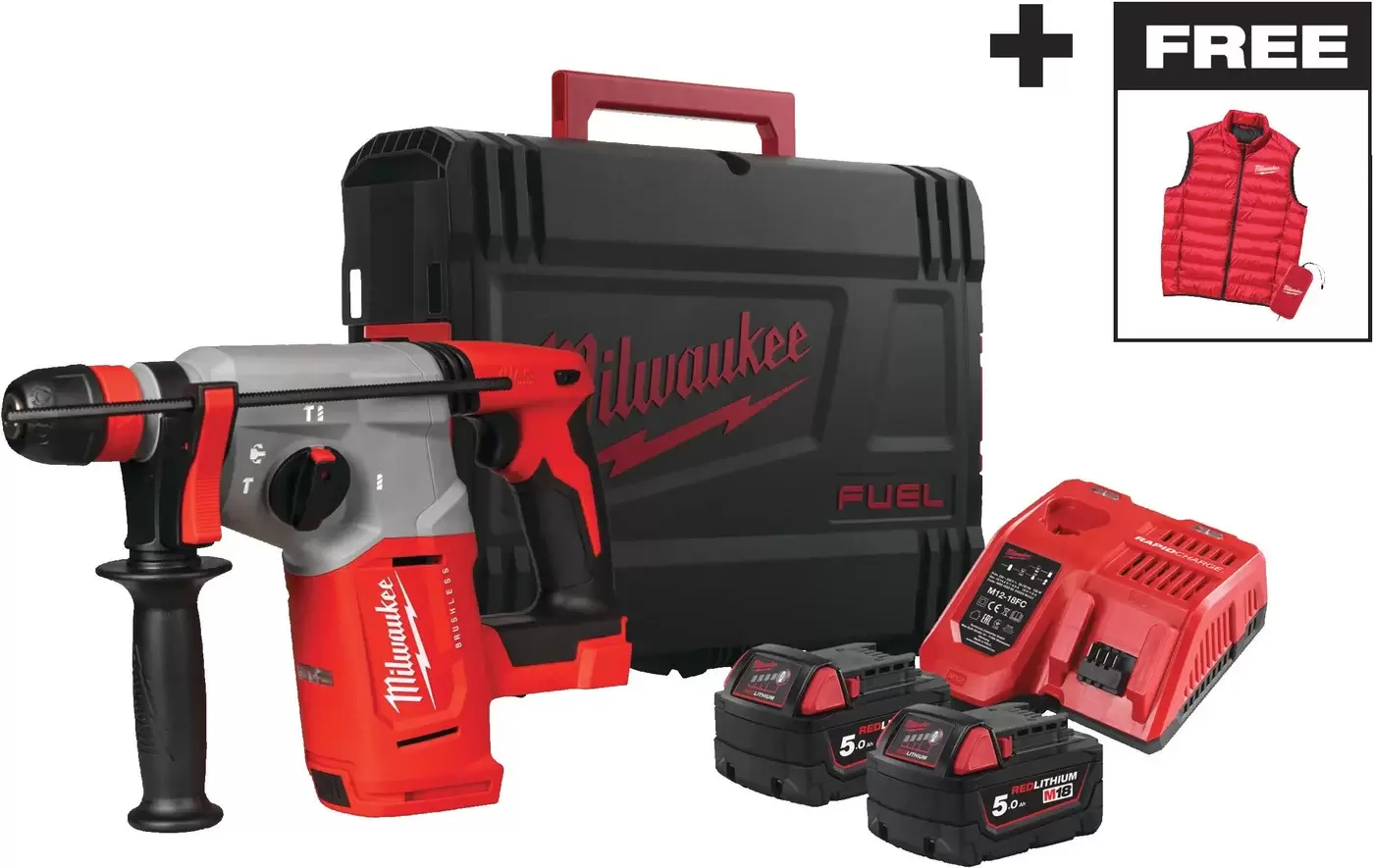 Перфоратор Milwaukee M18 BLHXMC-502X фото
