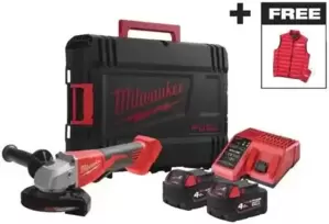 Углошлифовальная машина Milwaukee M18 BLSAG125XPDMC-402X фото