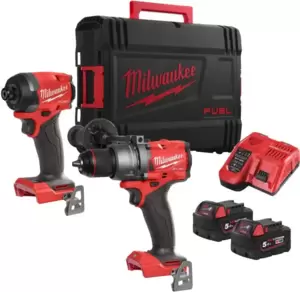 Набор аккумуляторного инструмента Milwaukee M18 FPP2A3-502X Fuel