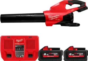 Воздуходувка Milwaukee M18 FUEL M18F2BL-802 4933479988 (с 2-мя АКБ) фото