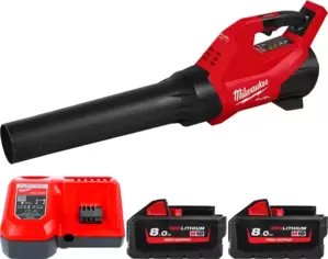 Воздуходувка Milwaukee M18 FUEL M18FBLG3-802 4933493302 (с 2-мя АКБ 8 Ач) фото