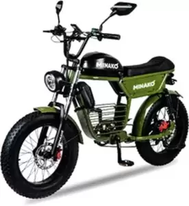 Электровелосипед Minako Bike 001195 (хаки) icon