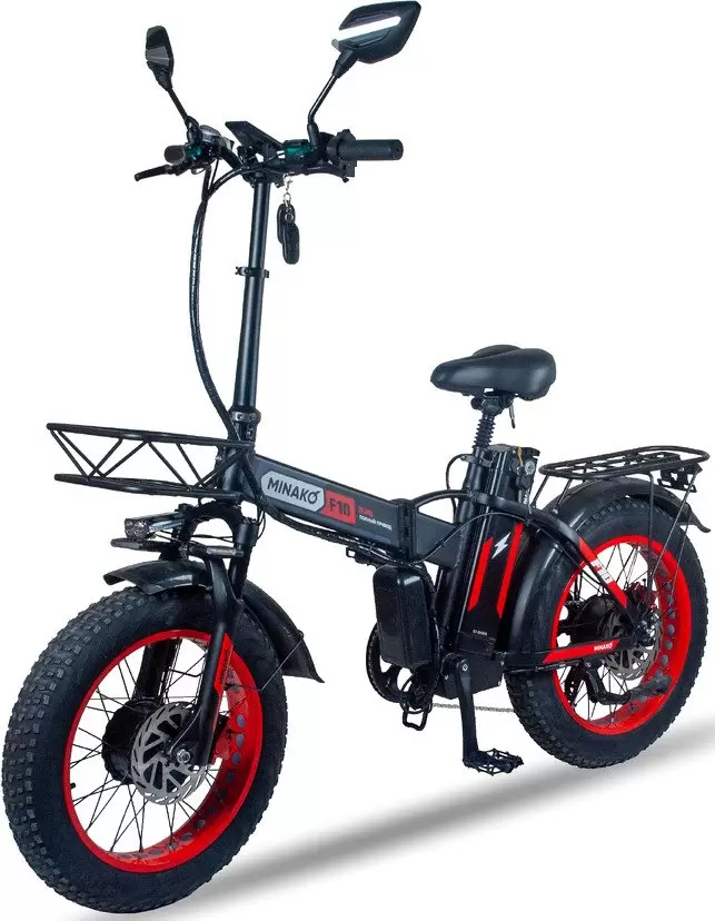 Minako F10 Dual PRO 2025 (черный/красный)