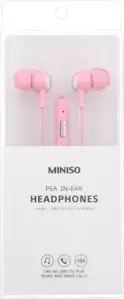 Наушники Miniso SE383 (розовый) фото