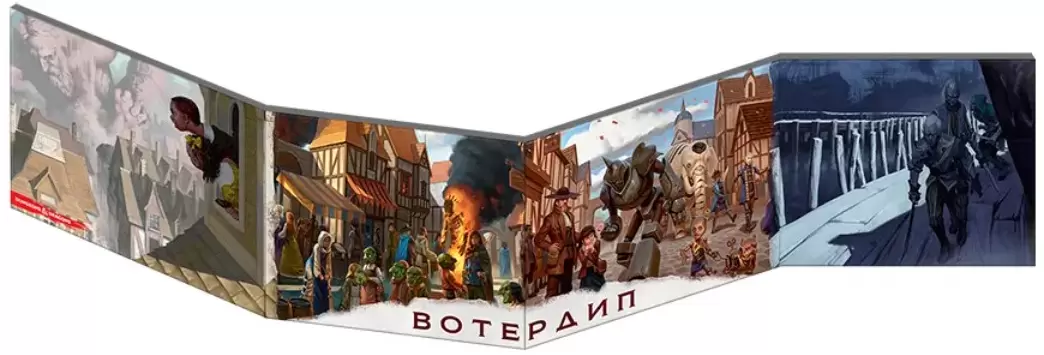 Дополнение к настольной игре Мир Хобби Dungeons&#38;Drag. Вотердип:Драк. куш. Ширма мастера подзем.73710-R фото