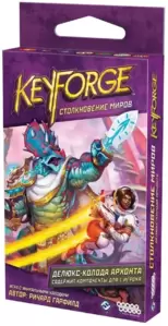 Настольная игра Мир Хобби KeyForge: Столкновение миров. Делюкс-колода архонта фото