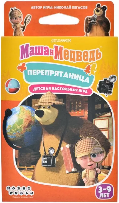 Мир Хобби Маша и Медведь. Перепрятаница