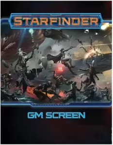 Дополнение к настольной игре Мир Хобби Starfinder. Ширма ведущего фото