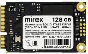 SSD Mirex 128GB MIR-128GBmSAT фото