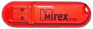 USB-флэш накопитель Mirex CANDY RED 8GB (13600-FMUCAR08) фото