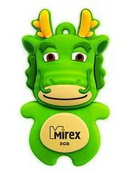 USB-флэш накопитель Mirex DRAGON GREEN 8GB (13600-KIDGDR8) фото