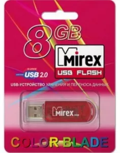 USB-флэш накопитель Mirex ELF RED 8GB (13600-FMURDE08) фото