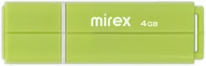 USB-флэш накопитель Mirex Line 4Gb Green 13600-FMULGN04 фото