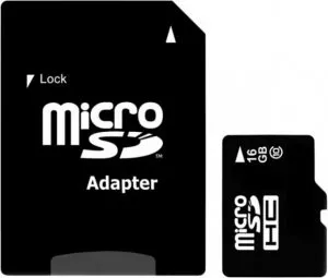 Карта памяти Mirex microSDHC 16Gb (13613-AD10SD16) фото