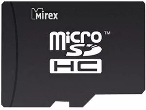 Карта памяти Mirex MicroSDHC 8Gb Class 4 + SD adapter (13613-ADTMSD08) фото