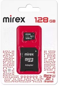 Карта памяти Mirex microSDXC 13613-AD3UH128 128GB (с адаптером) фото