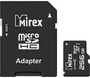 Карта памяти Mirex microSDXC 256GB (13613-AD3UH256) фото