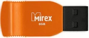 USB-флэш накопитель Mirex RACER ORANGE 8GB (13600-FMUORC08) фото