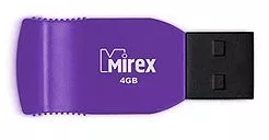 USB-флэш накопитель Mirex RACER VIOLET 4GB (13600-FMURVI04) фото