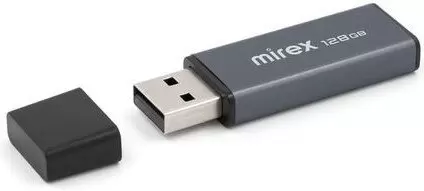 USB Flash Mirex Stiff Gray 128GB 13600-FMUST128 фото