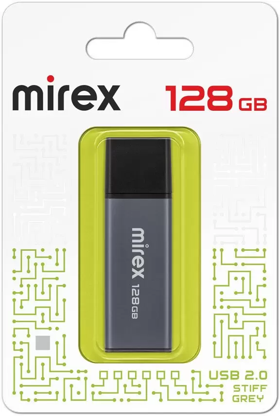 USB Flash Mirex Stiff Gray 128GB 13600-FMUST128 фото