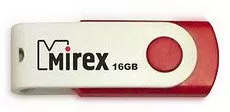 USB-флэш накопитель Mirex SWIVEL RED 16GB (13600-FMUSWL16) фото