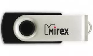 Mirex SWIVEL RUBBER BLACK 16GB (13600-FMURUS16)