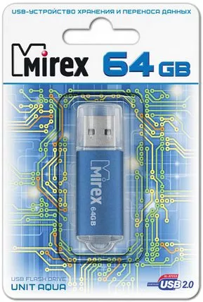 USB-флэш накопитель Mirex UNIT AQUA 64GB (13600-FMUAQU64) фото 4