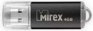USB-флэш накопитель Mirex UNIT BLACK 4GB (13600-FMUUND04) фото