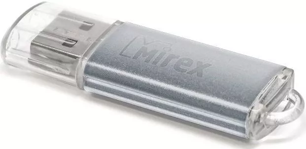 USB-флэш накопитель Mirex UNIT SILVER 4GB (13600-FMUUSI04) фото 2
