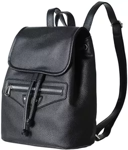 Городской рюкзак Miniso Litchi Grain Solid Color 6109 (черный) фото