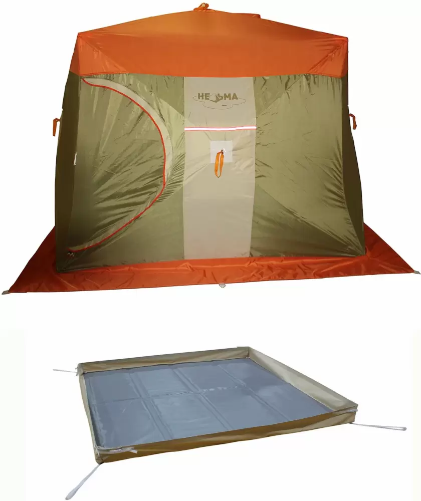 Митек Нельма Куб 3 (Оранж-беж/Хаки) + пол без лунок