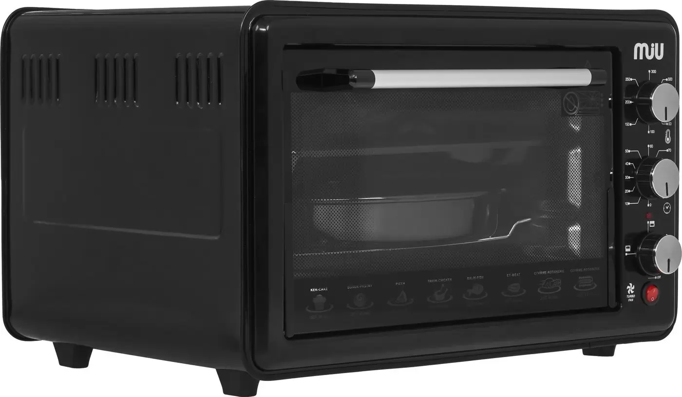 Электропечь MIU MO-40002KB (черный) фото